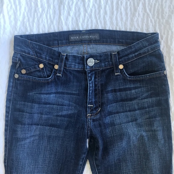 Rock & Republic capri jeans size 27 - Picture 3 of 15